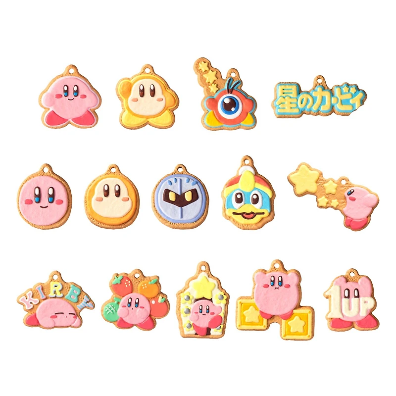 Bandai Shokugan Kirby and Friends Cookie Charmcot Blind Keychain (Styles May Vary