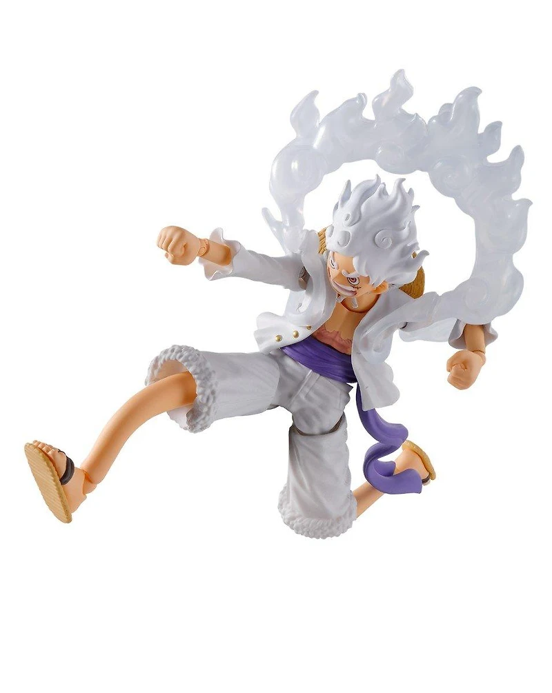 Bandai S.H. Figuarts Tamashii Nations One Piece Monkey D. Luffy (Gear 5) 7.1-in Figure