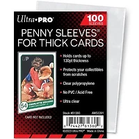 Ultra Pro Toploaders Thick Card Sleeves (130 point) for Standard Size Cards