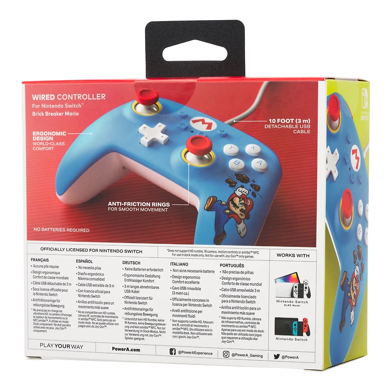 PowerA Wired Controller for Nintendo Switch