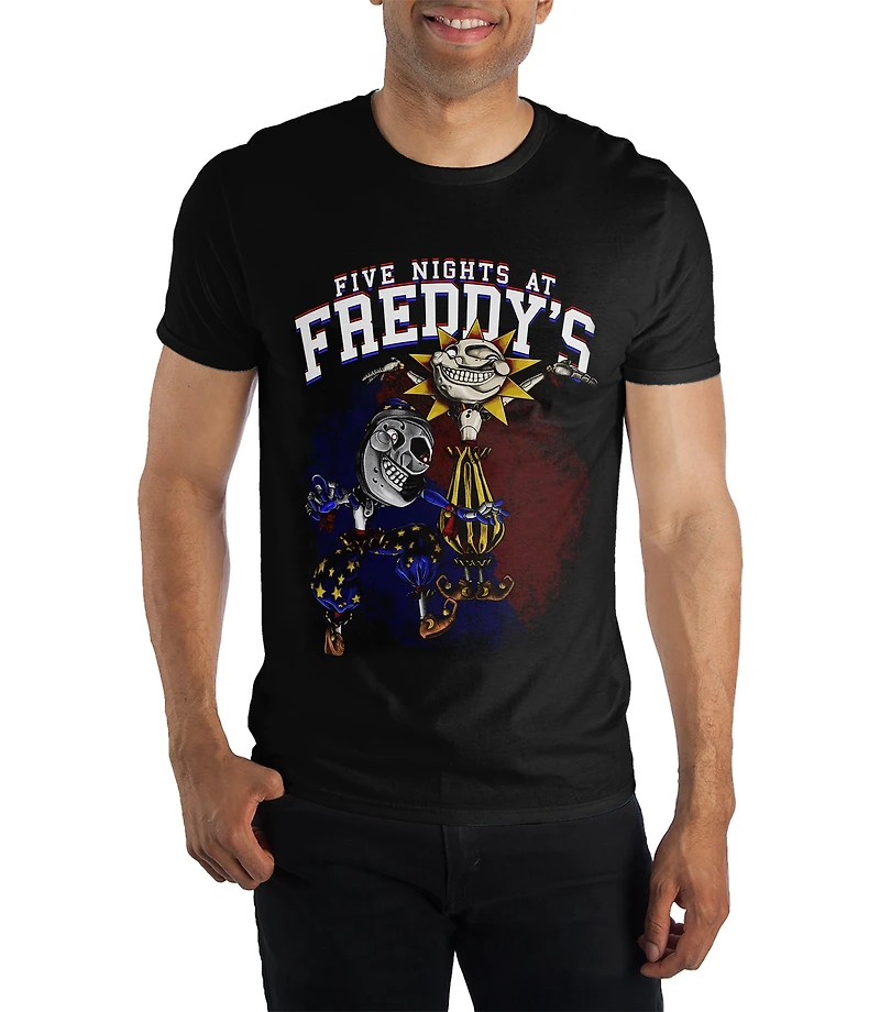 Five Nights at Freddy's: Security Breach Sun and Moon Unisex Graphic T-Shirt GameStop Exclusive