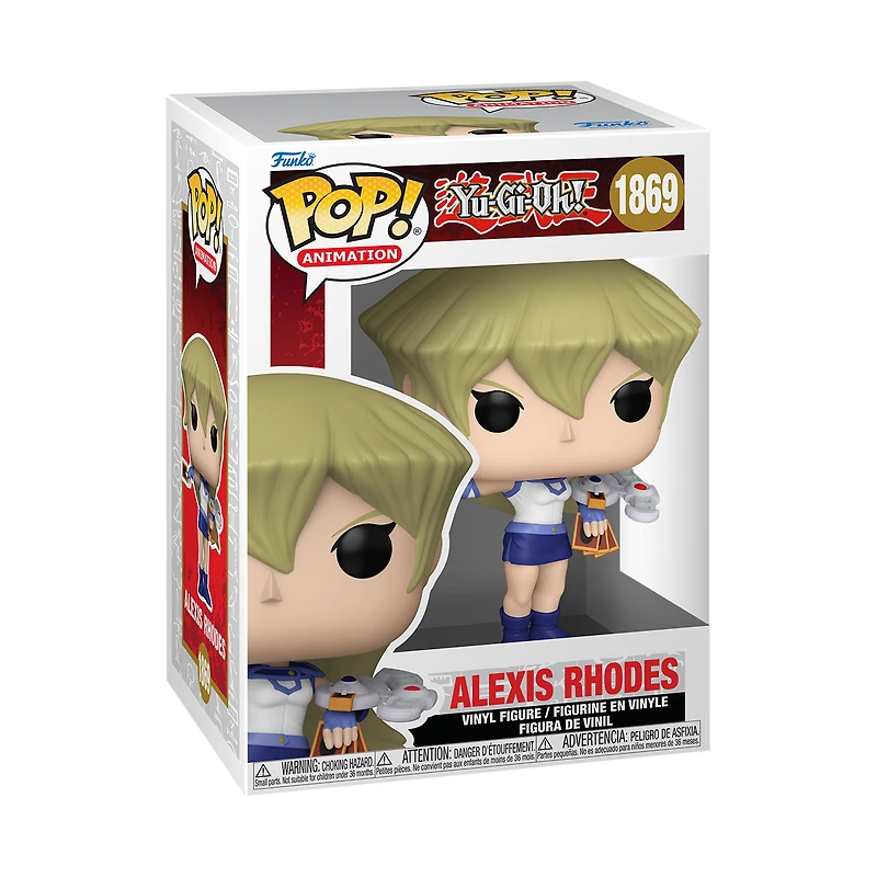 Funko POP! Animation: Yu-Gi-Oh! Alexis Rhodes 3.95-in Vinyl Figure