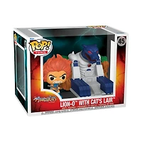 Funko POP! Animation ThunderCats Lion-O and Cat's Lair 4.85 and 5.6-in Vinyl Figure Set