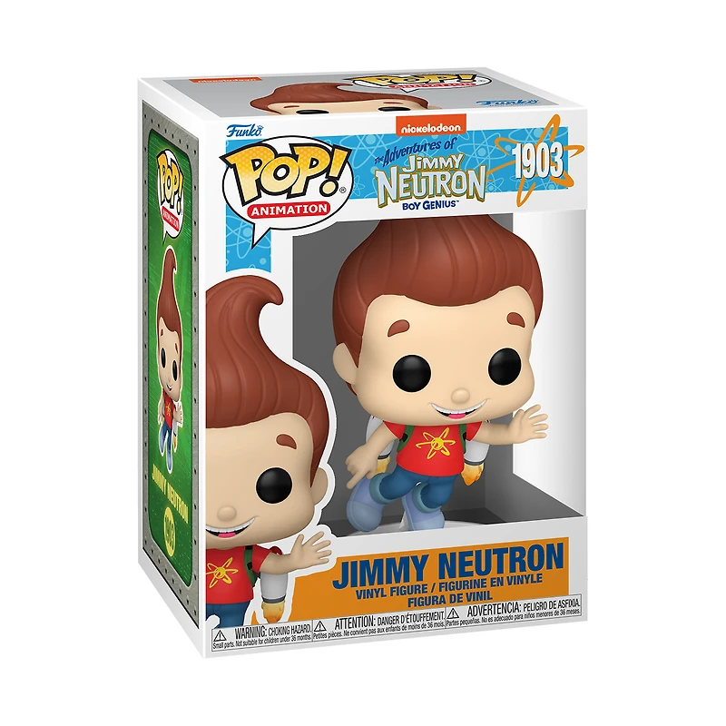 Funko POP! Animation: The Adventures of Jimmy Neutron Boy Genius Jimmy Neutron 5.25-in VInyl Figure