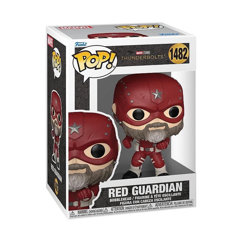 Funko POP! Marvel: Thunderbolts Red Guardian 3.8-in Vinyl Bobblehead Figure