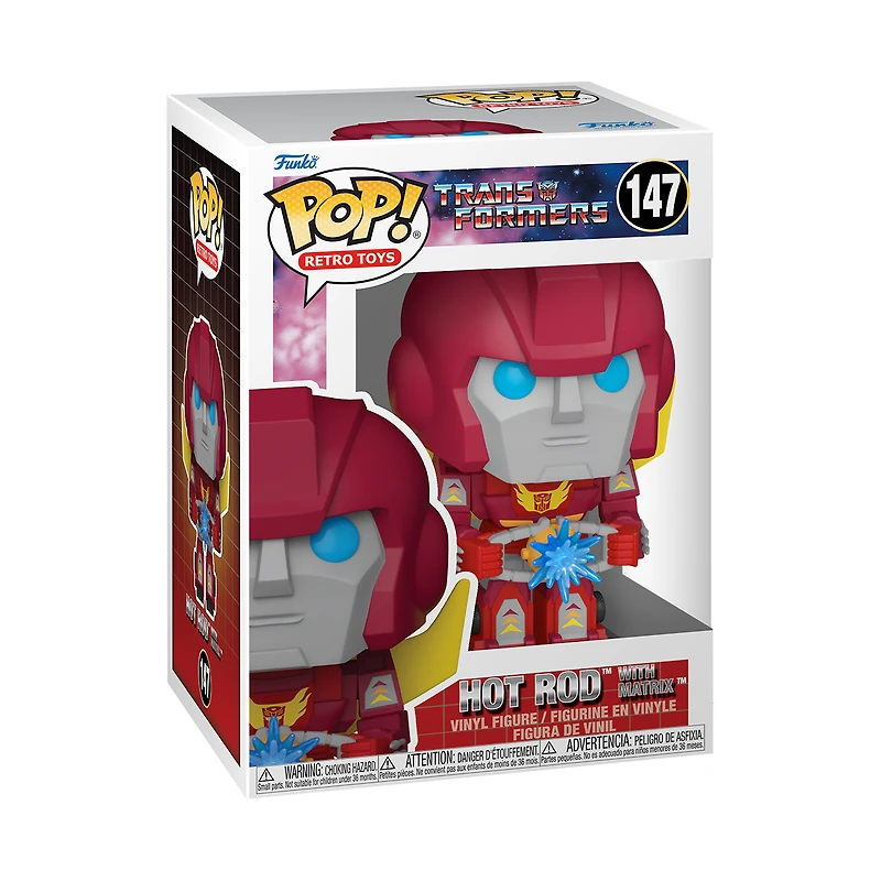Funko POP! Vinyl: Transformers Hot Rod 4.45-in Vinyl Figure