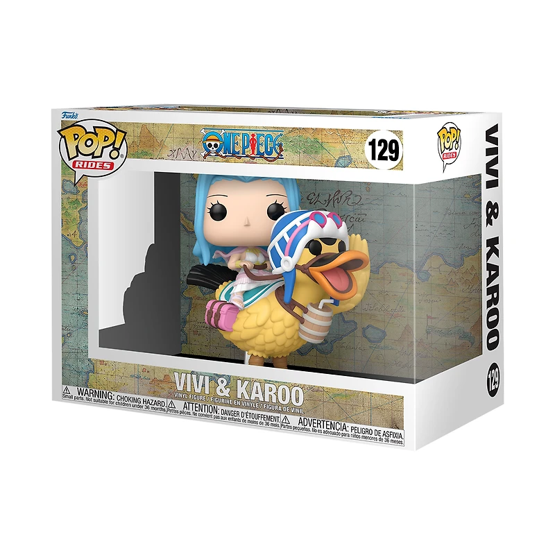 Funko POP! Ride: One Piece Vivi and Karoo 5.25-in Vinyl Figure