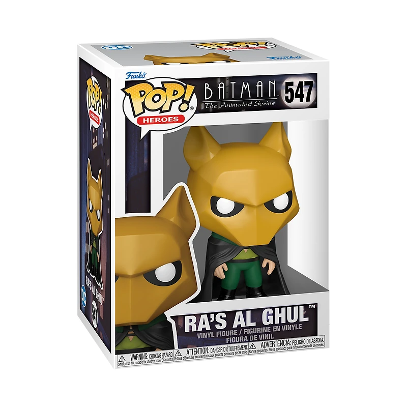 Funko POP! Animation: Batman the Animated Series Ras Al Ghul 4.35-in Vinyl Figure