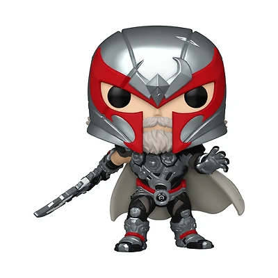 Funko POP! Games: Marvel Rivals Magneto 3.85-in Vinyl Bobblehead Figure