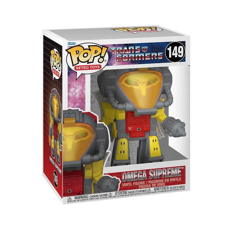 Funko POP! Super: Transformers Omega Supreme 6.4-in Vinyl Figure