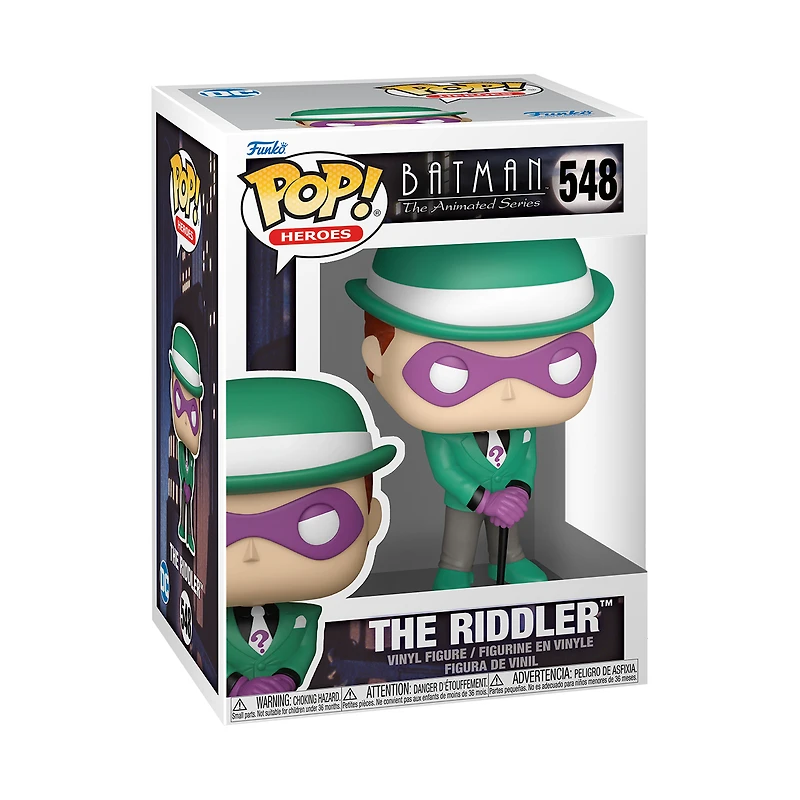 Funko POP! Animation: Batman the Animated Series The Riddler 4.15-in Vinyl Figure