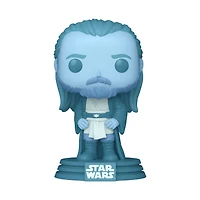 Funko POP! Star Wars: Qui-Gon Jinn (Force Ghost) 4.5-in Vinyl Bobblehead Figure GameStop Exclusive