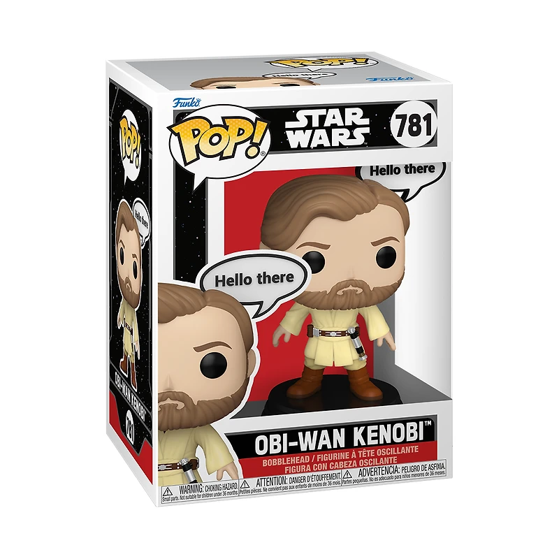 Funko POP! Sayings Star Wars: Obi-Wan Kenobi 4.8-in Vinyl Sayings Figure