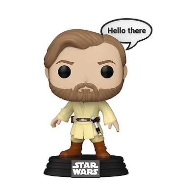 Funko POP! Sayings Star Wars: Obi-Wan Kenobi 4.8-in Vinyl Sayings Figure