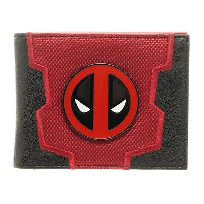 Marvel Deadpool Metal Badge Bifold Wallet
