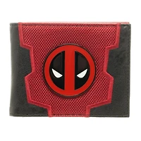 Marvel Deadpool Metal Badge Bifold Wallet