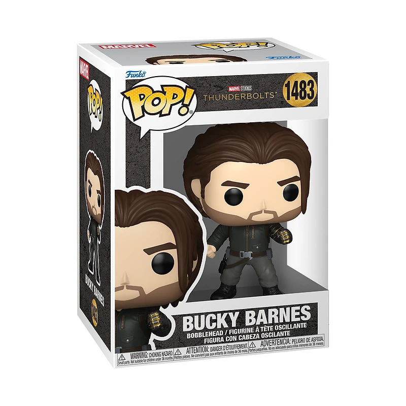 Funko POP! Marvel: Thunderbolts Bucky Barnes 4-in Vinyl Bobblehead Figure