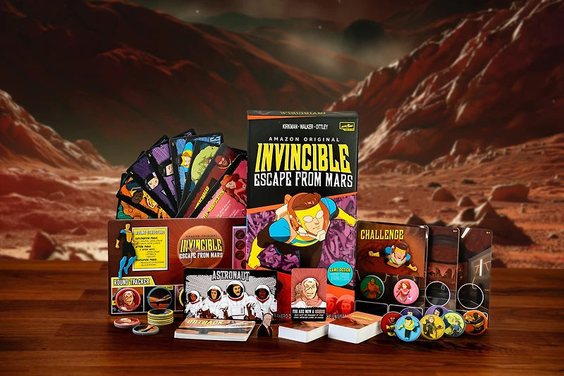 Invincible: Escape from Mars Board Game