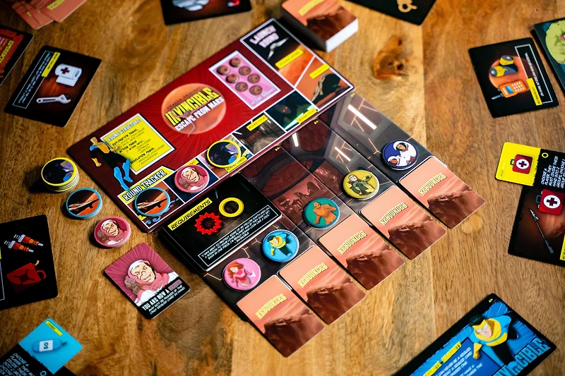 Invincible: Escape from Mars Board Game