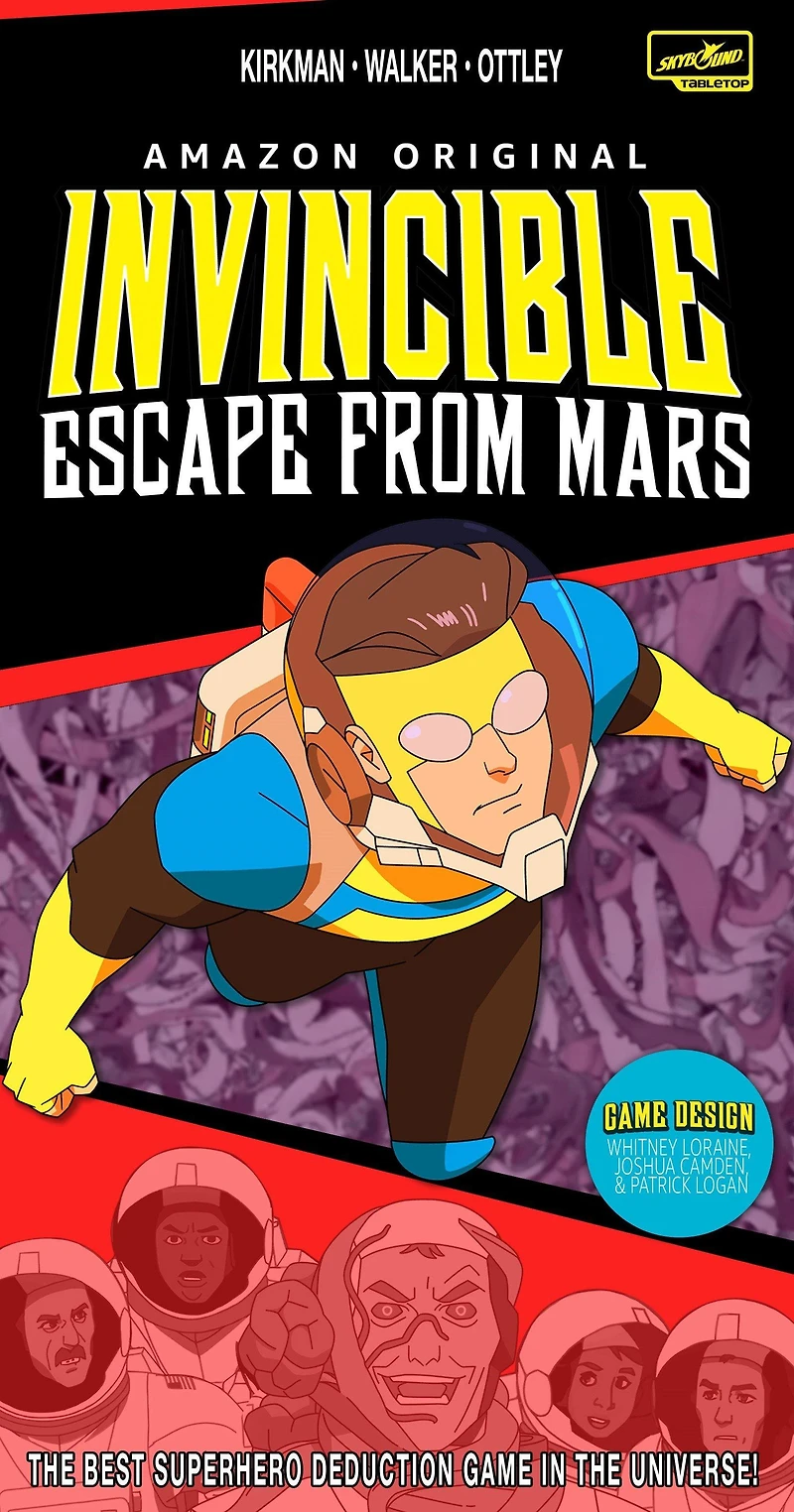 Invincible: Escape from Mars Board Game