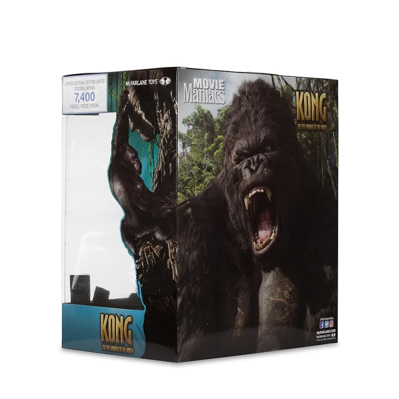 McFarlane Toys Movie Maniacs NBC 2005 King Kong - Kong 6-in Action Figure