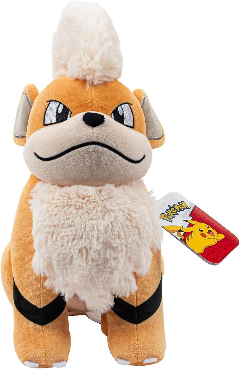 Jazwares Pokemon Growlithe 12-in Plush