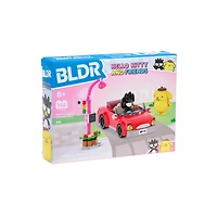 Sanrio Hello Kitty and Friends Convertible Buildable Figure Set with Badtz Maru and Pompompurin Figures