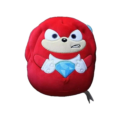 Squishmallows Sonic the Hedgehog Knuckles with Blue Emerald 8-in Plush