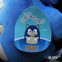Squishmallows Sonic the Hedgehog with Gold Rings 8-in Plush