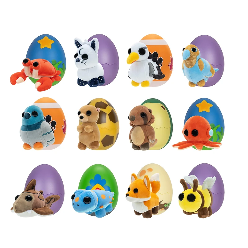 Jazwares Adopt Me! (Egg Themed) 5-in Suprise Plush (Styles May Vary