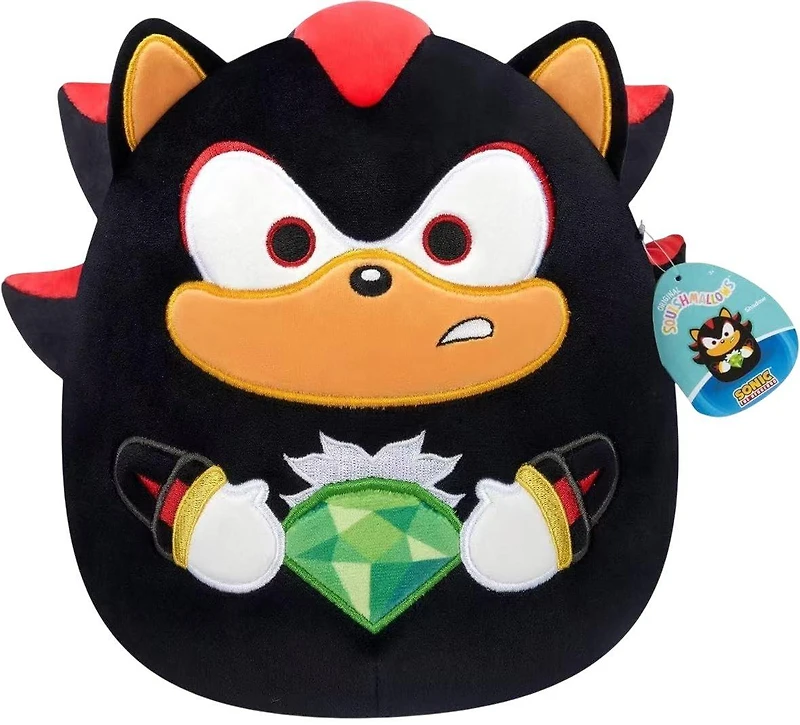 Squishmallows Sonic The Hedgehog Shadow (Green Emerald) 8-in Plush