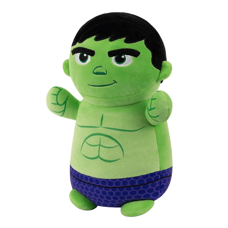 Squishmallows Hugmees Marvel Spider - Hulk 10-In Plush