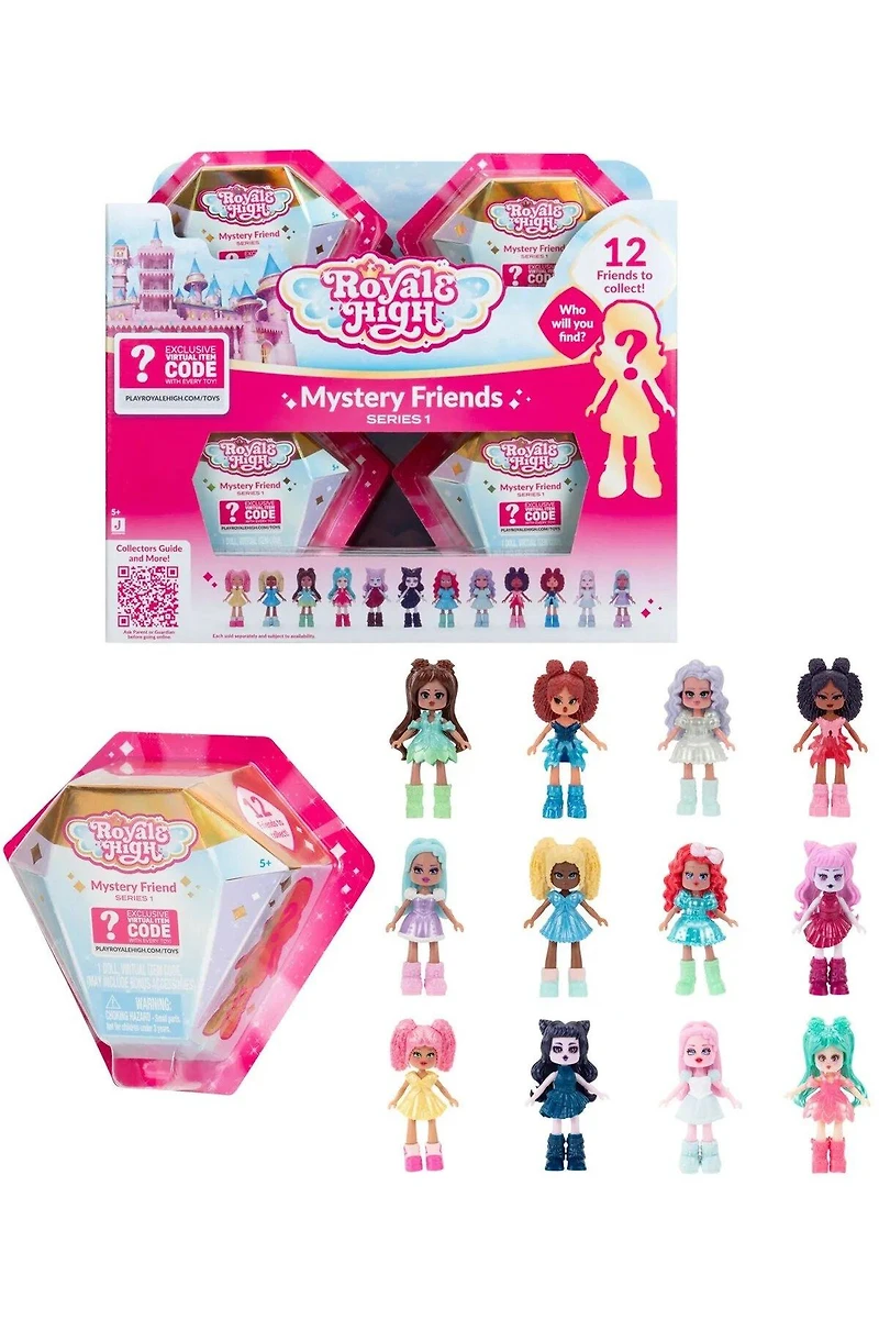 Jazwares Royal High Mystery Friends Figures (Styles May Vary)