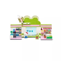 BLDR Sanrio Hello Kitty and Friends Keroppi Mart Building Set with Hello Kitty and Keroppi Minifigures
