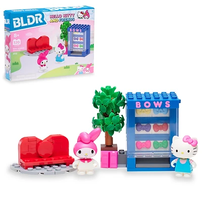 Sanrio Vending Machine Buildable Figure Set with Hello Kitty and My Melody Figures