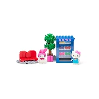 Sanrio Vending Machine Buildable Figure Set with Hello Kitty and My Melody Figures