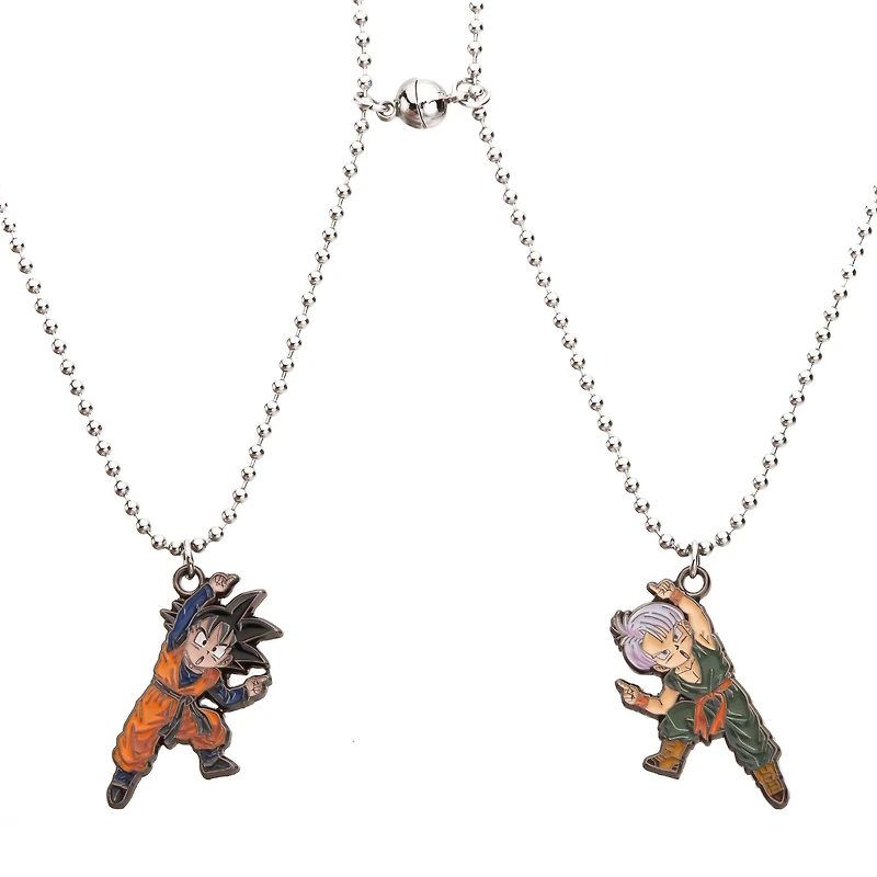 Dragon Ball Z Goten and Trunks Magnetic BFF Necklaces GameStop Exclusive