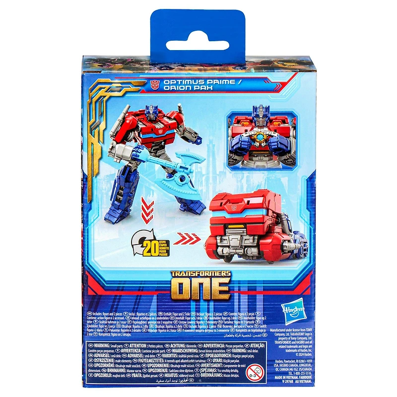 Hasbro Transformers One Prime Changer Optimus Prime Orion Pax 5-in Action Figure