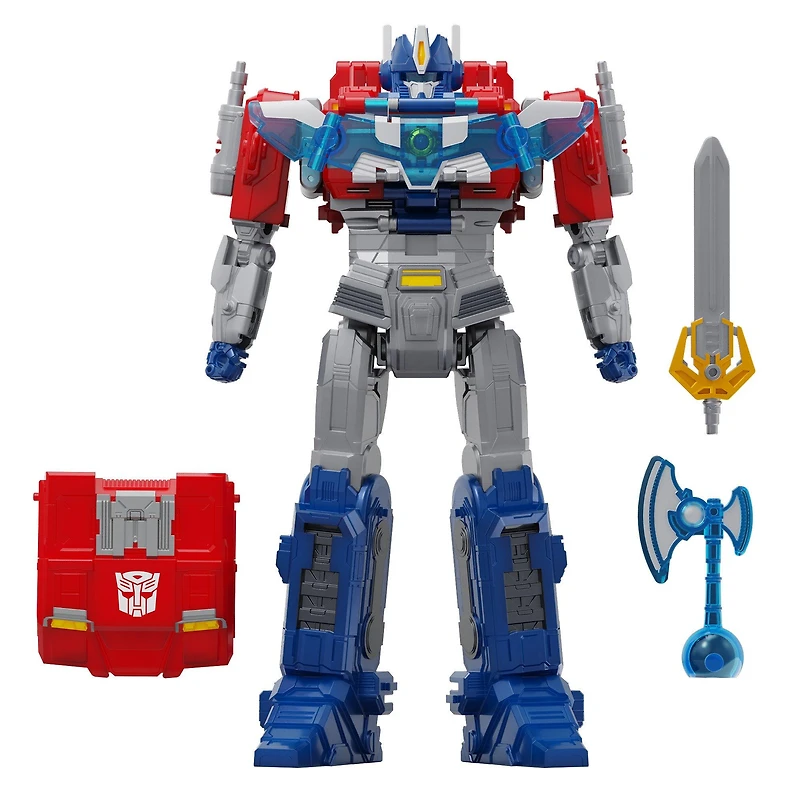 Habsro Transformers One Power Flip Optimus Prime (Orion Pax) 8-in Action Figure