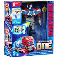 Habsro Transformers One Power Flip Optimus Prime (Orion Pax) 8-in Action Figure