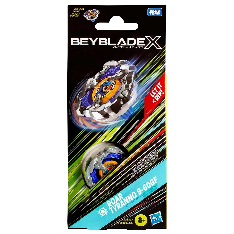 Hasbro Beyblade X Roar Tyranno 9-60GF Booster Set