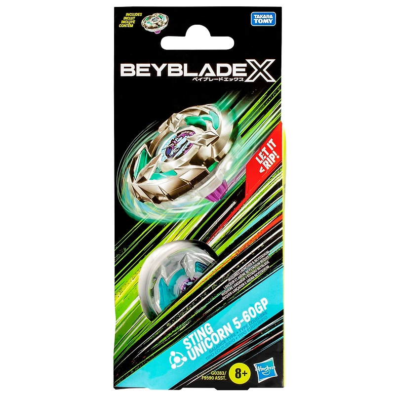 Hasbro Beyblade X Sting Unicorn 5-60GP Booster Set