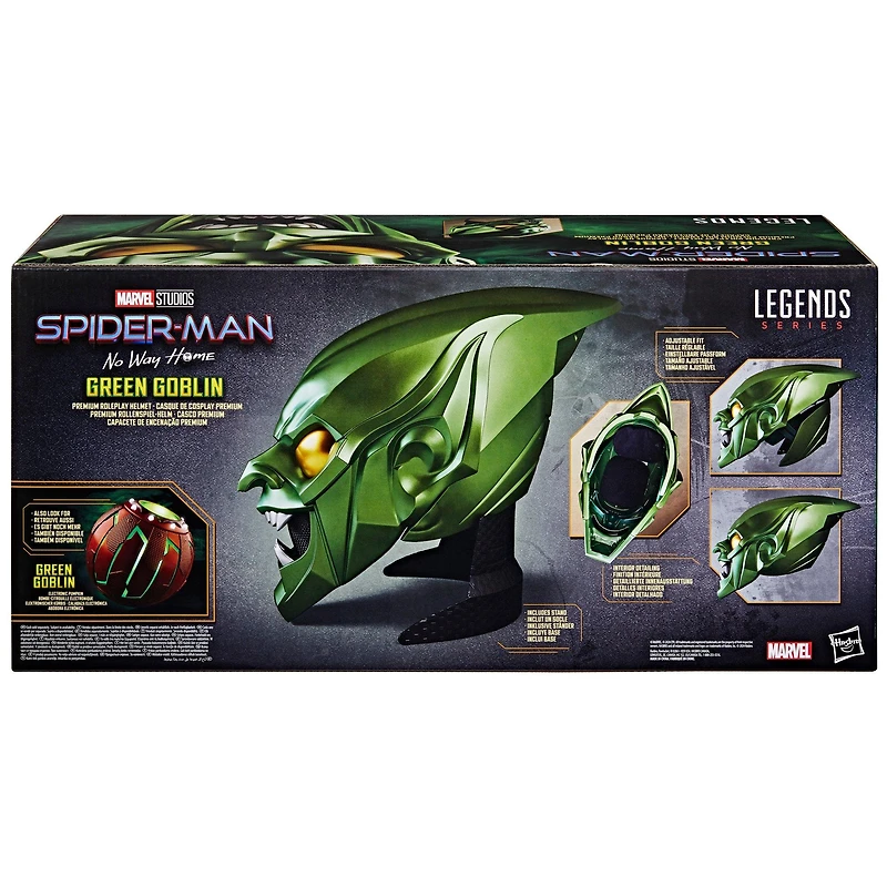 Hasbro Marvel Legends: Spider-Man: No Way Home Legends Series Green Goblin Helmet