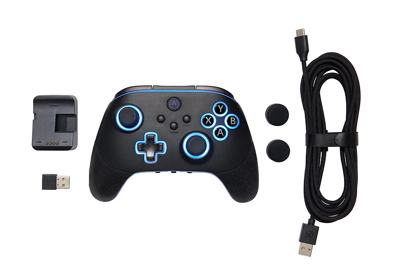 PowerA OPS v3 Pro Wireless Controller for PC and Cloud Gaming with Lumectra