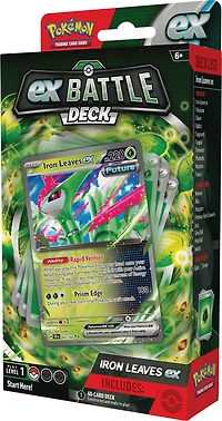 Pokemon Trading Card Game Tapu Koko ex or Iron Leaves ex Battle Deck (Styles May Vary