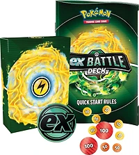 Pokemon Trading Card Game Tapu Koko ex or Iron Leaves ex Battle Deck (Styles May Vary