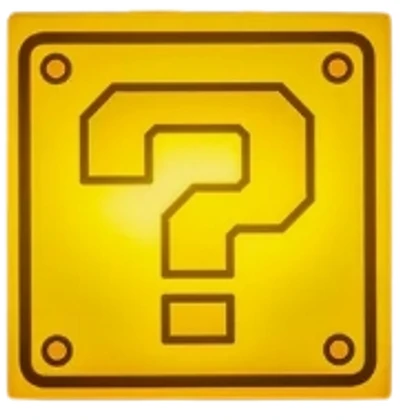 Super Mario Question Block Night Light