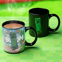 Minecraft Creeper Heat Change Mug