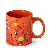 Pokemon Charmander Orange Foil Print 20oz Ceramic Coffee Mug