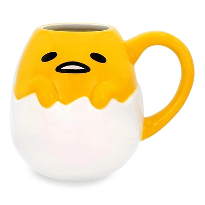 Sanrio Gudetama 20 Ounce Sculpted Ceramic Mug